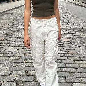NWOT Brandy Melville Cargo Drawstring Pants